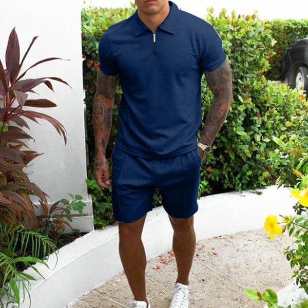 Jens – Summer Set with Polo Shirt and Shorts