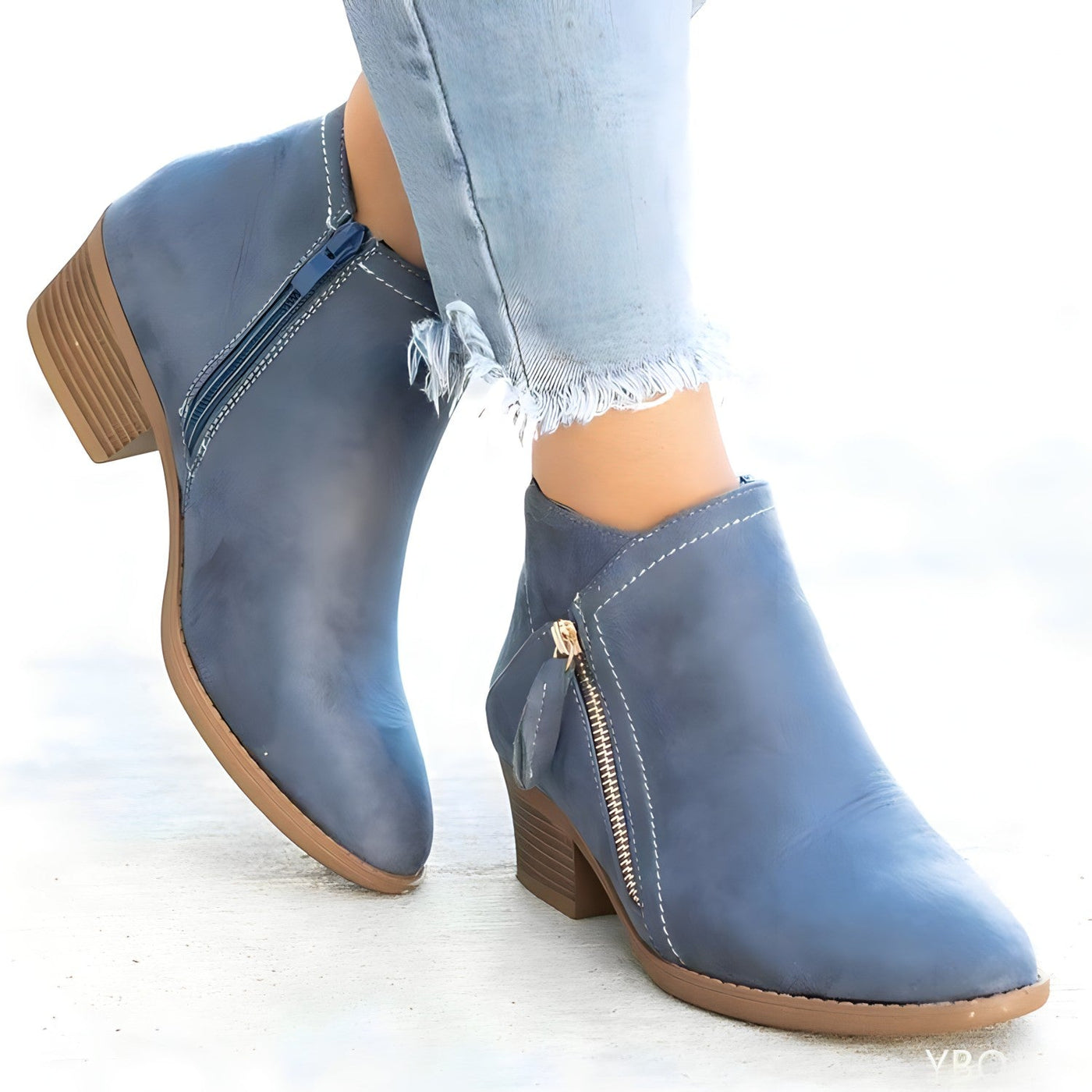 Jeanette - Stylish Heeled Boots for Women