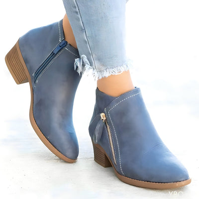 Jeanette - Stylish Heeled Boots for Women