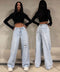 Lovi - Wijde Broekspijp Ripped Jeans