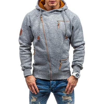 Asymmetrisch ritsjack voor heren