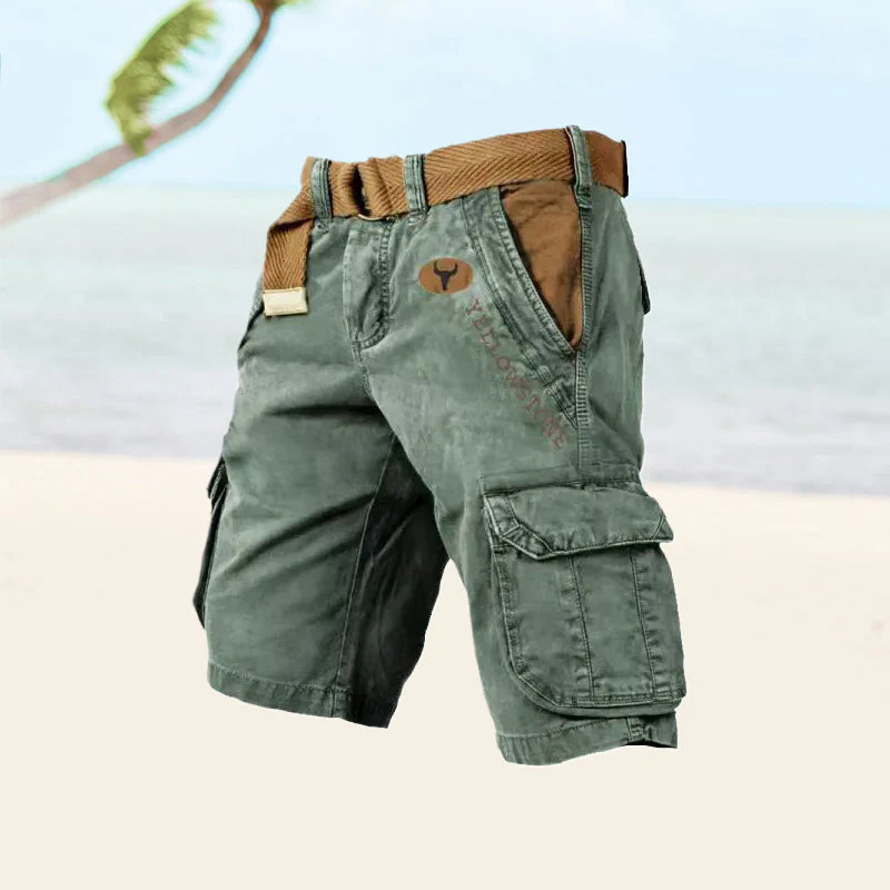 Jules – Cargo Shorts with Belt