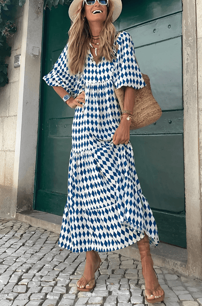 Fiamma - Lange maxi jurk voor de zomer