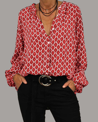 Gebloemde damesblouse | Perfect voor alle seizoenen