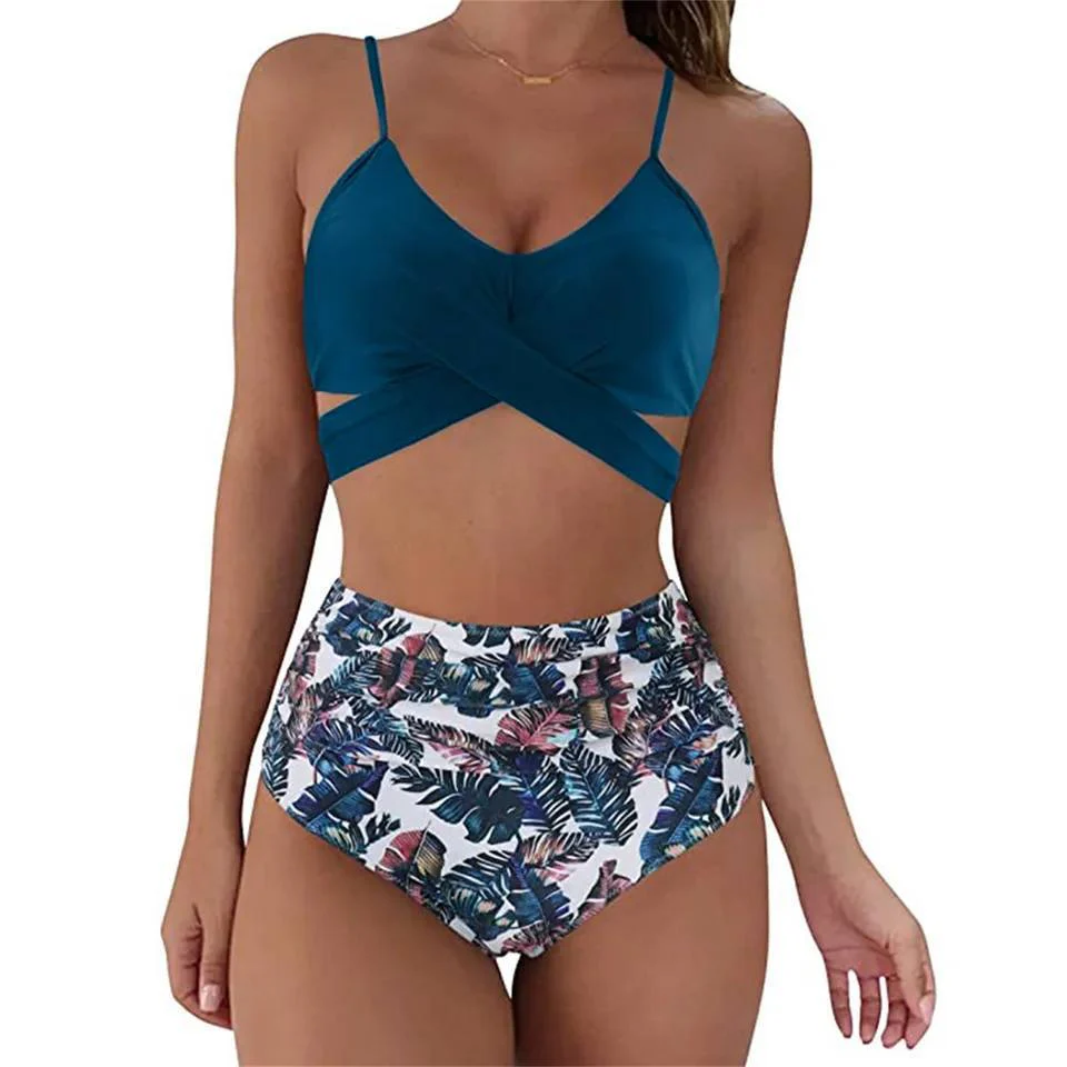 Lina – High-Waisted Bikini Set for Women