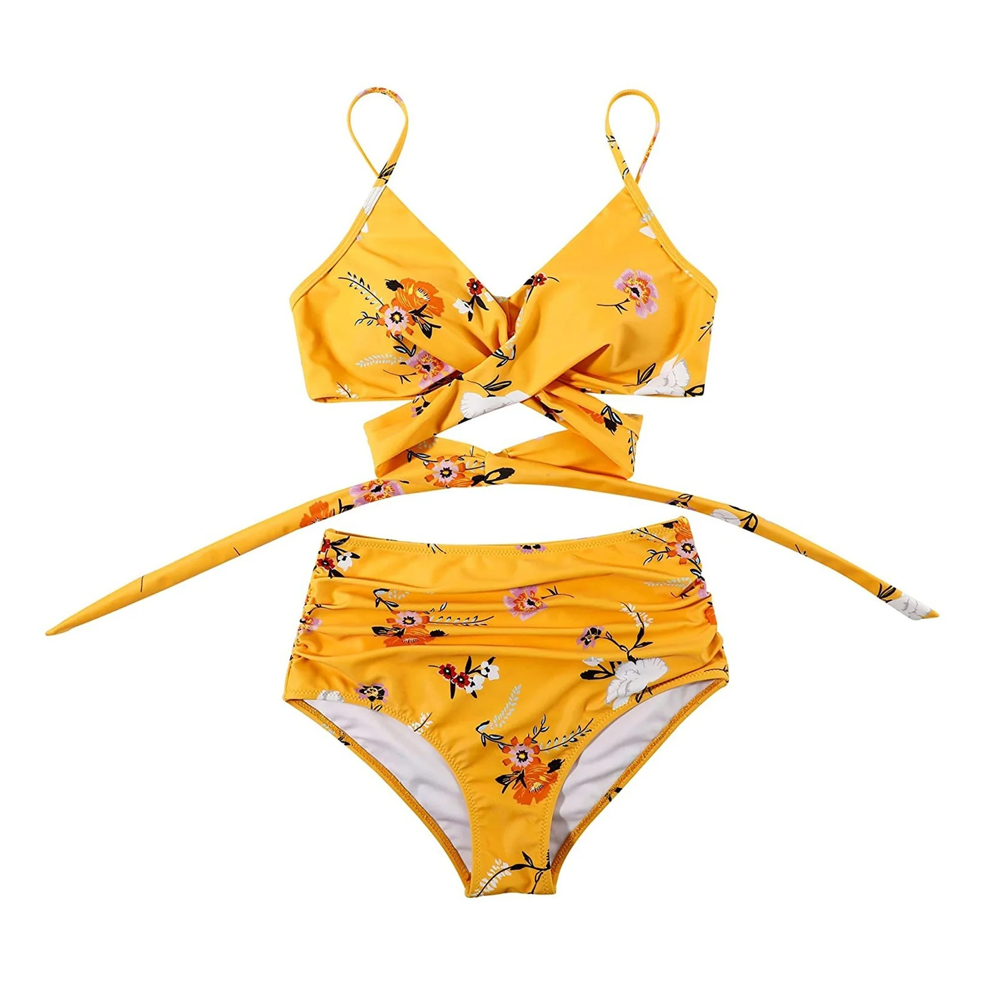 Lina – High-Waisted Bikini Set for Women