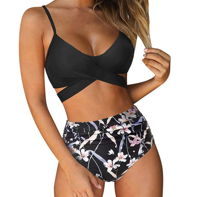 Lina – High-Waisted Bikini Set for Women