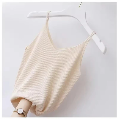 Lise – Ribbed Spaghetti Strap Top 