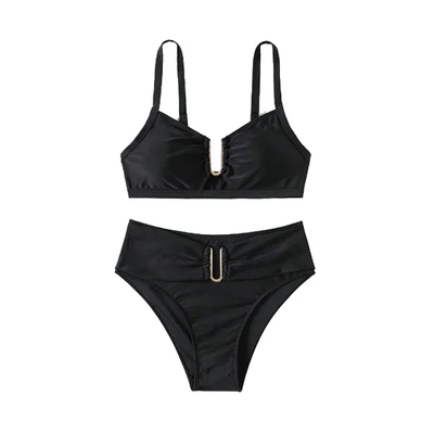 Livia – High-waisted Bikini Set 