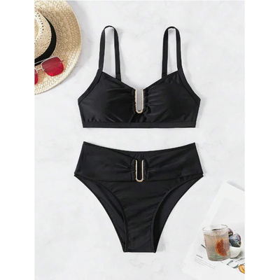 Livia – High-waisted Bikini Set 