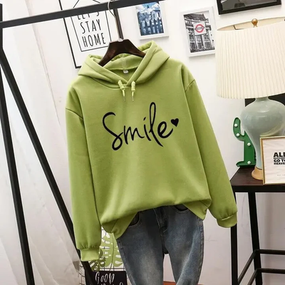 Lotte – Hoodie with Print and Hood
