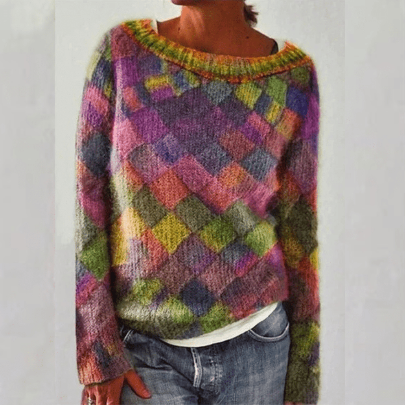 Lucia | Elegant knitted sweater