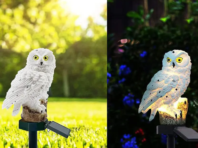 Lumiowlis - Solar Owl Garden Light