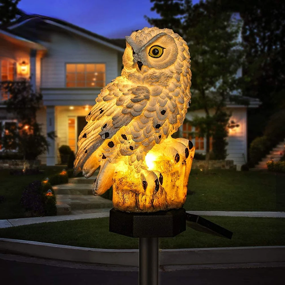 Lumiowlis - Solar Owl Garden Light