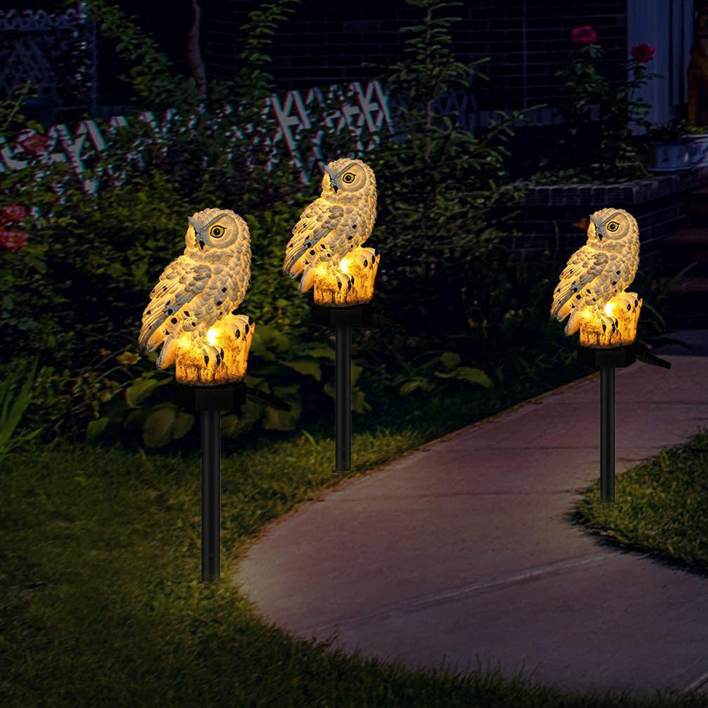 Lumiowlis - Solar Owl Garden Light