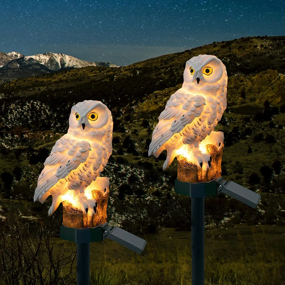 Lumiowlis - Solar Owl Garden Light