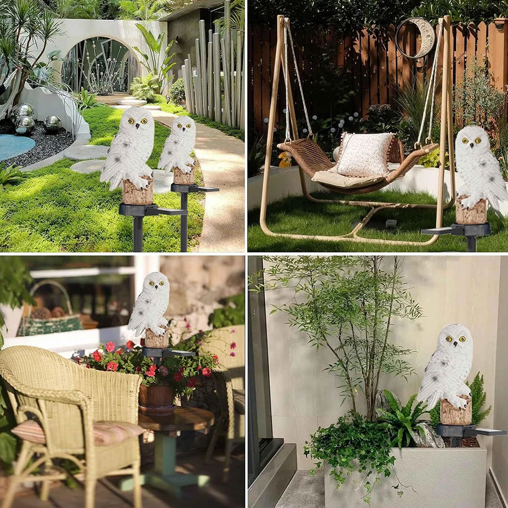 Lumiowlis - Solar Owl Garden Light