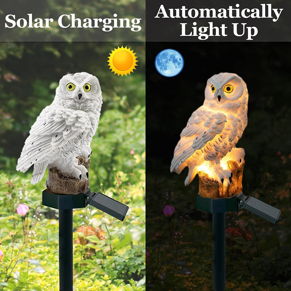 Lumiowlis - Solar Owl Garden Light