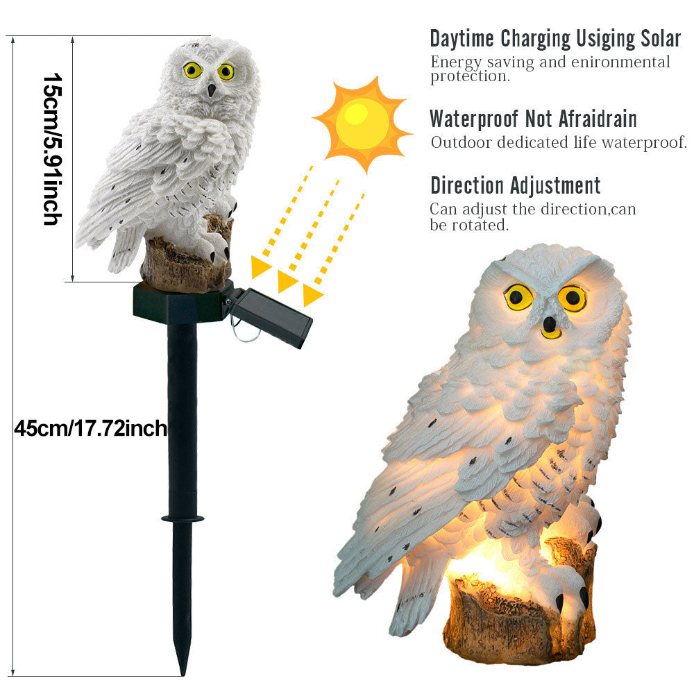Lumiowlis - Solar Owl Garden Light