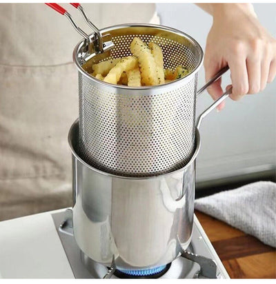 CookPro - Compacte friteuseset met oliebesparende pasta