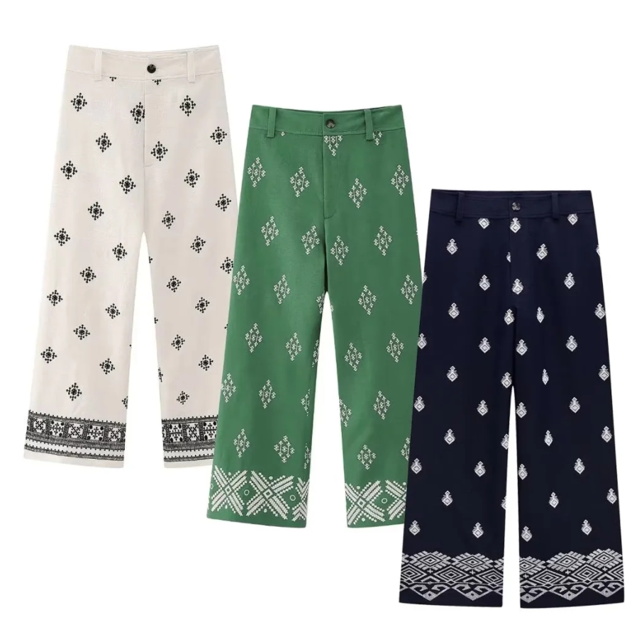 JULIETA - Printed trousers