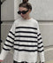 Fenna | Gestreepte lange coltrui