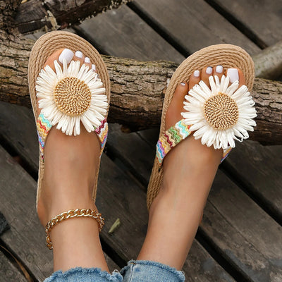 Gretchen - Sunflower Slippers