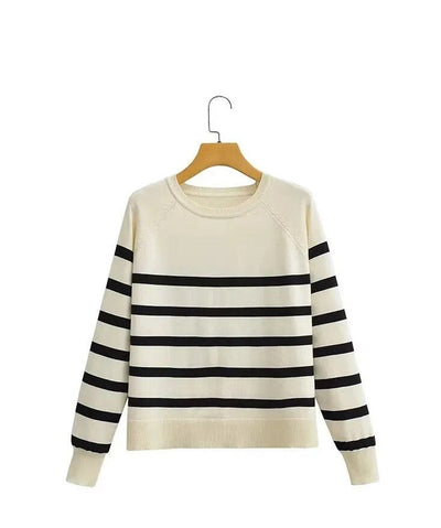 Fenna | Gestreepte lange coltrui