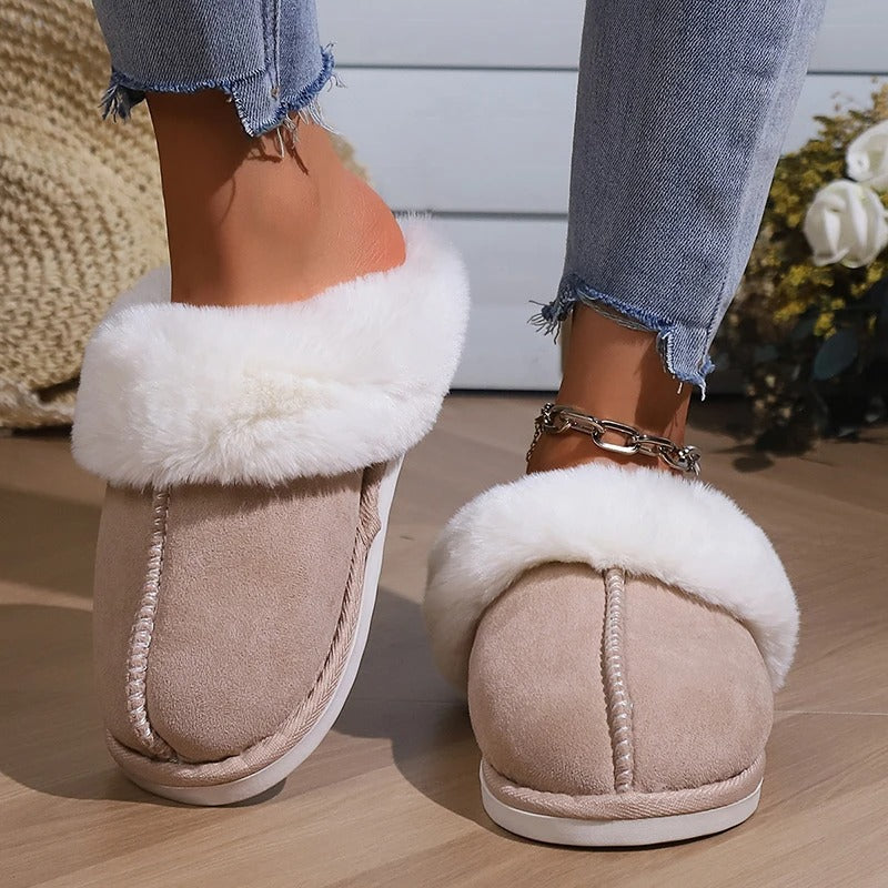 Chelsie - Trendy Fluffy Pantoffels voor Vrouwen