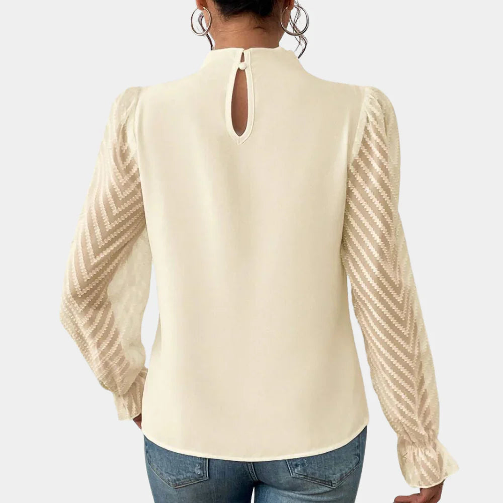 Maja | Dames Top met Lange Mouwen