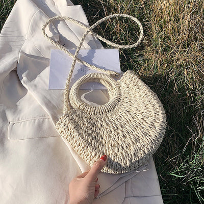 Geweven Handtas voor Dames - Chic & Lichtgewicht