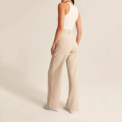 Marieke – High-waisted trousers with wide legs