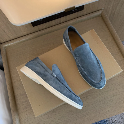Mauro – Casual Loafers met Contrasterende Zool