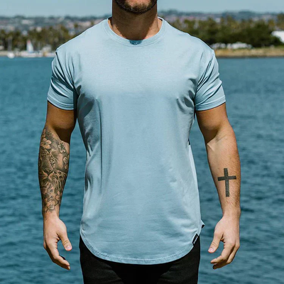 Milan – Basic T-Shirt met Ronde Hals