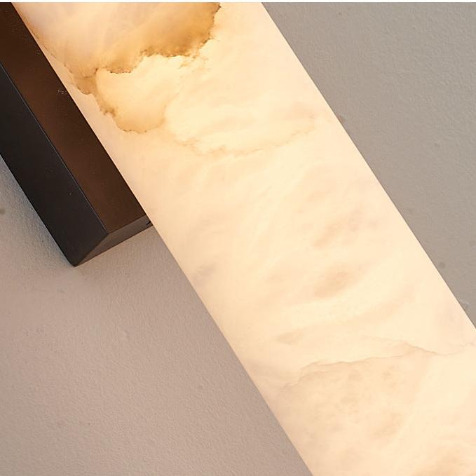 Lumaria – Modern LED Wall Light Marble Effect Diffuser