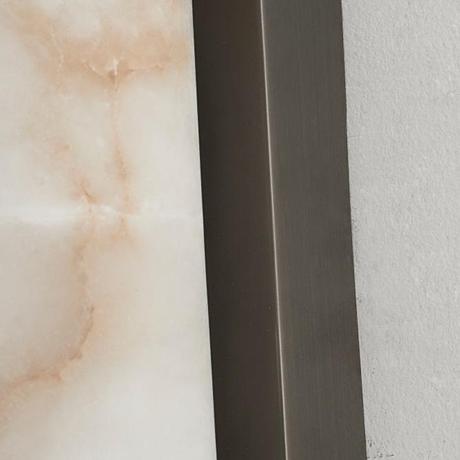 Lumaria – Modern LED Wall Light Marble Effect Diffuser