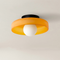 Levara - Modern Round Ceiling Light with Glass Shade