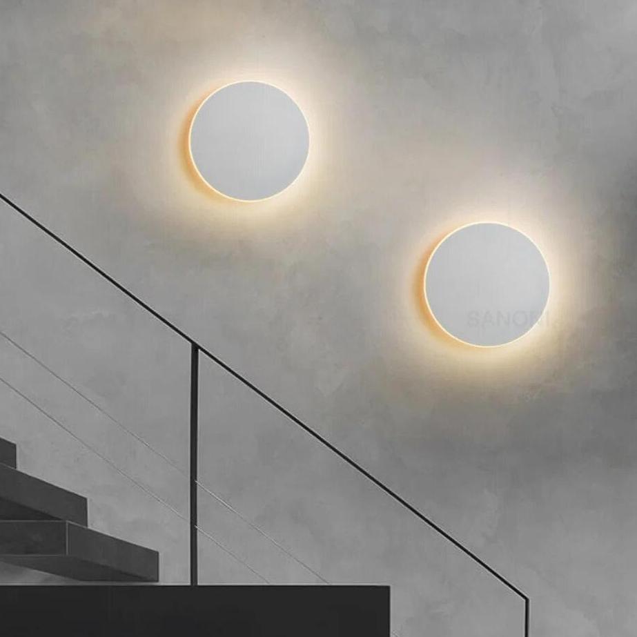 Luvien – Modern Round LED Flush Wall Light
