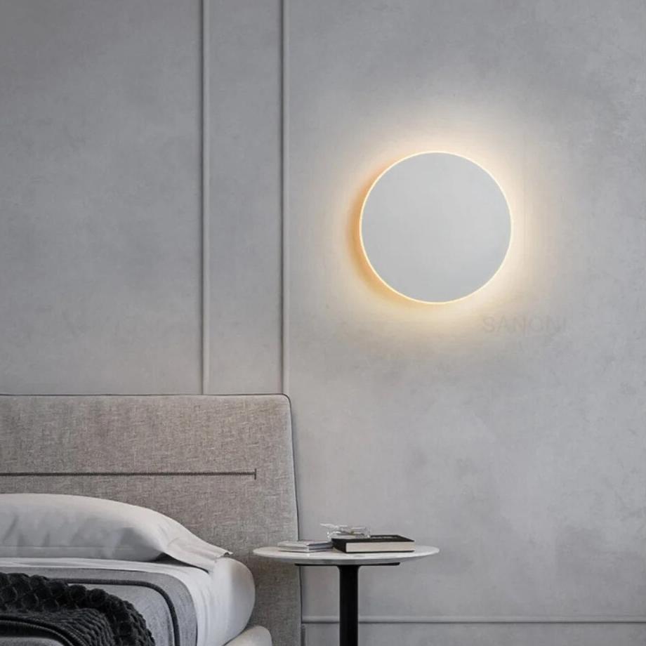 Luvien – Modern Round LED Flush Wall Light