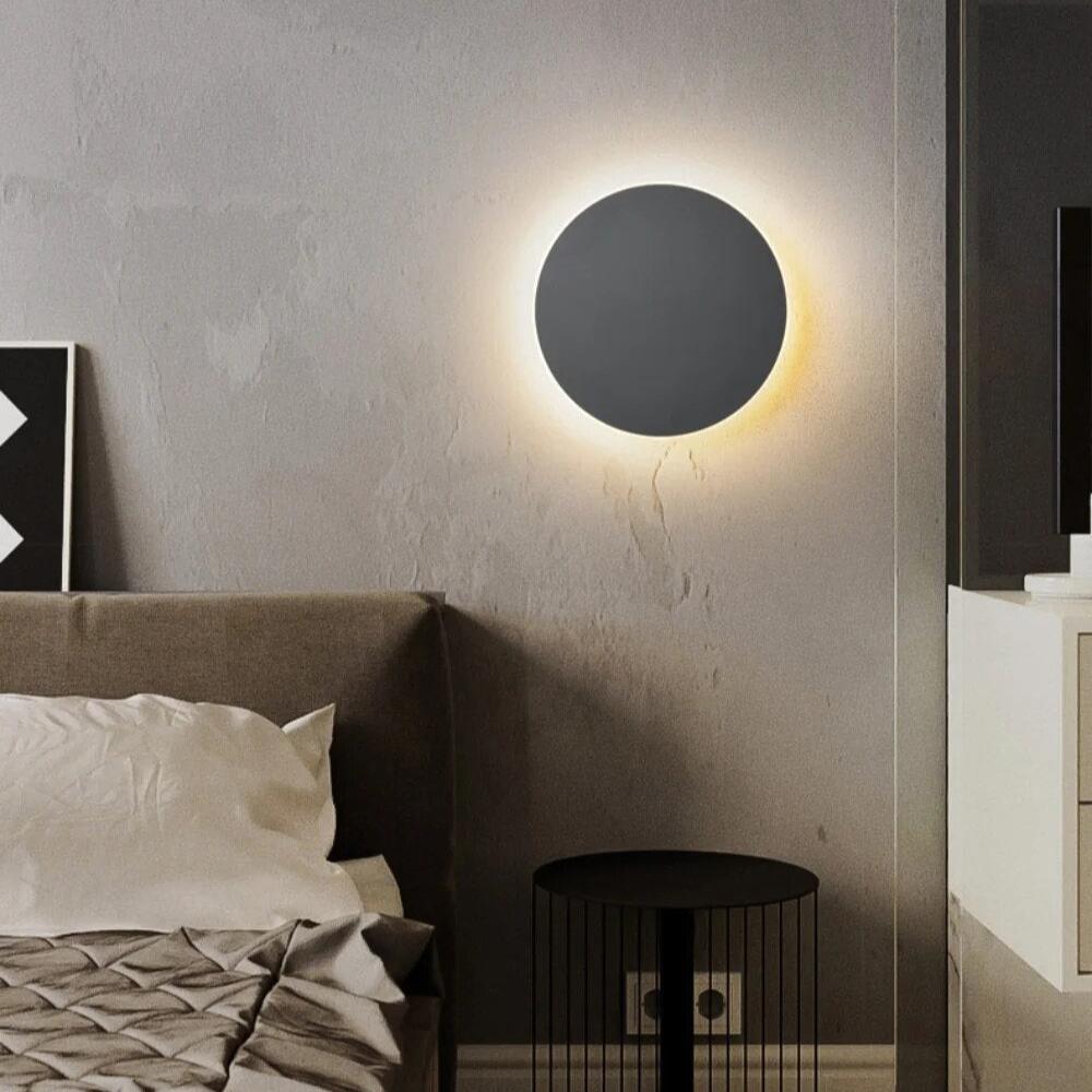 Luvien – Modern Round LED Flush Wall Light