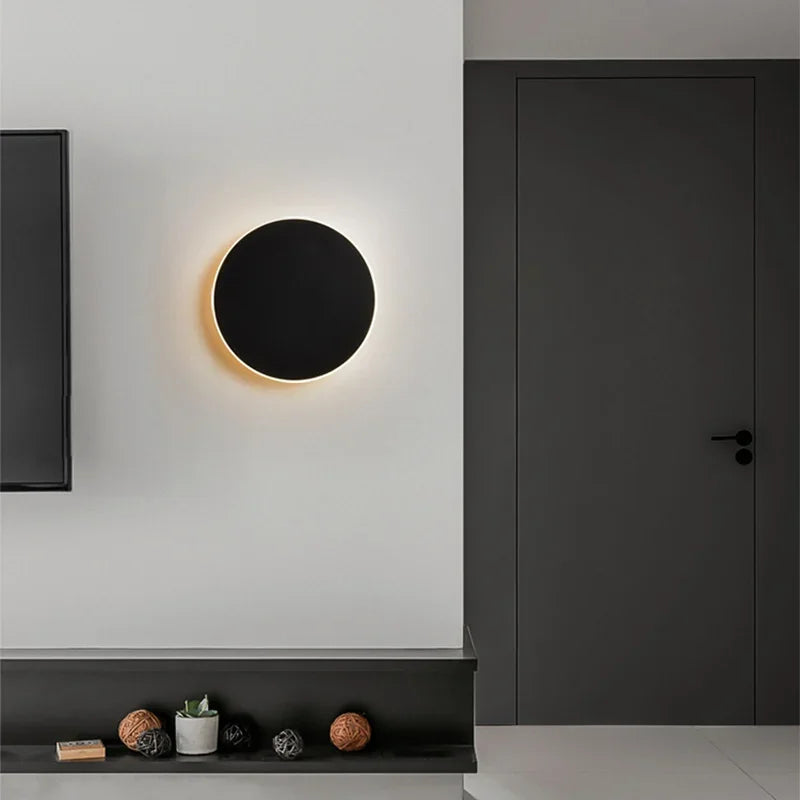 Luvien – Modern Round LED Flush Wall Light