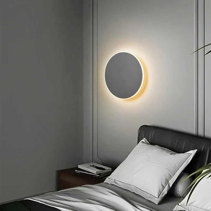 Luvien – Modern Round LED Flush Wall Light