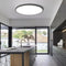 Corlune – Modern Round Flush Mount Ceiling Light