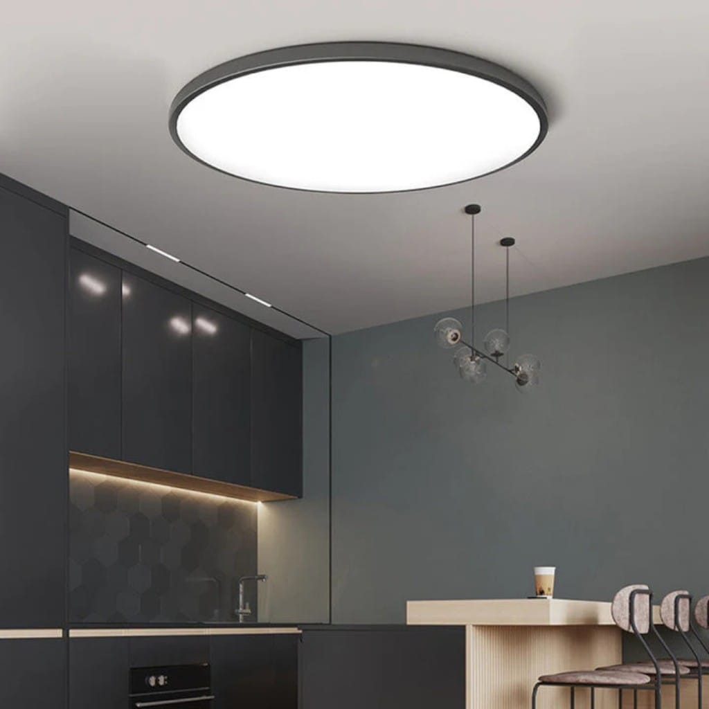 Corlune – Modern Round Flush Mount Ceiling Light