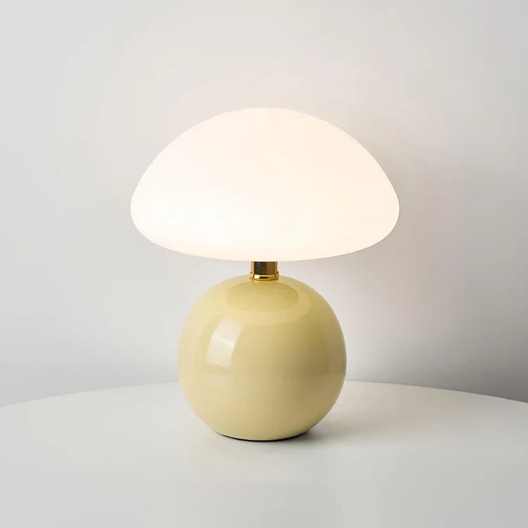 Murom - Mushroom Table Lamp with Ceramic Base