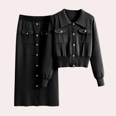 KARLISHIA - Trendy 2-Piece Set for Women