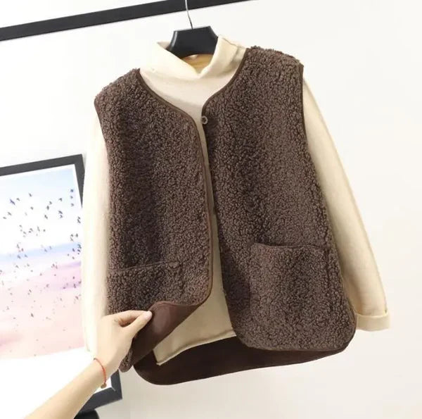 Nina | Casual Herfst Mouwloos Vest voor Dames