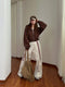 Sela - Retro Wijde Pijpen Broek