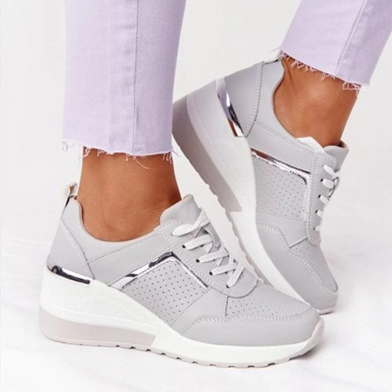 Noëlle – Sneakers with wedge heel 