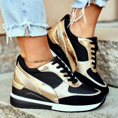 Noëlle – Sneakers with wedge heel 